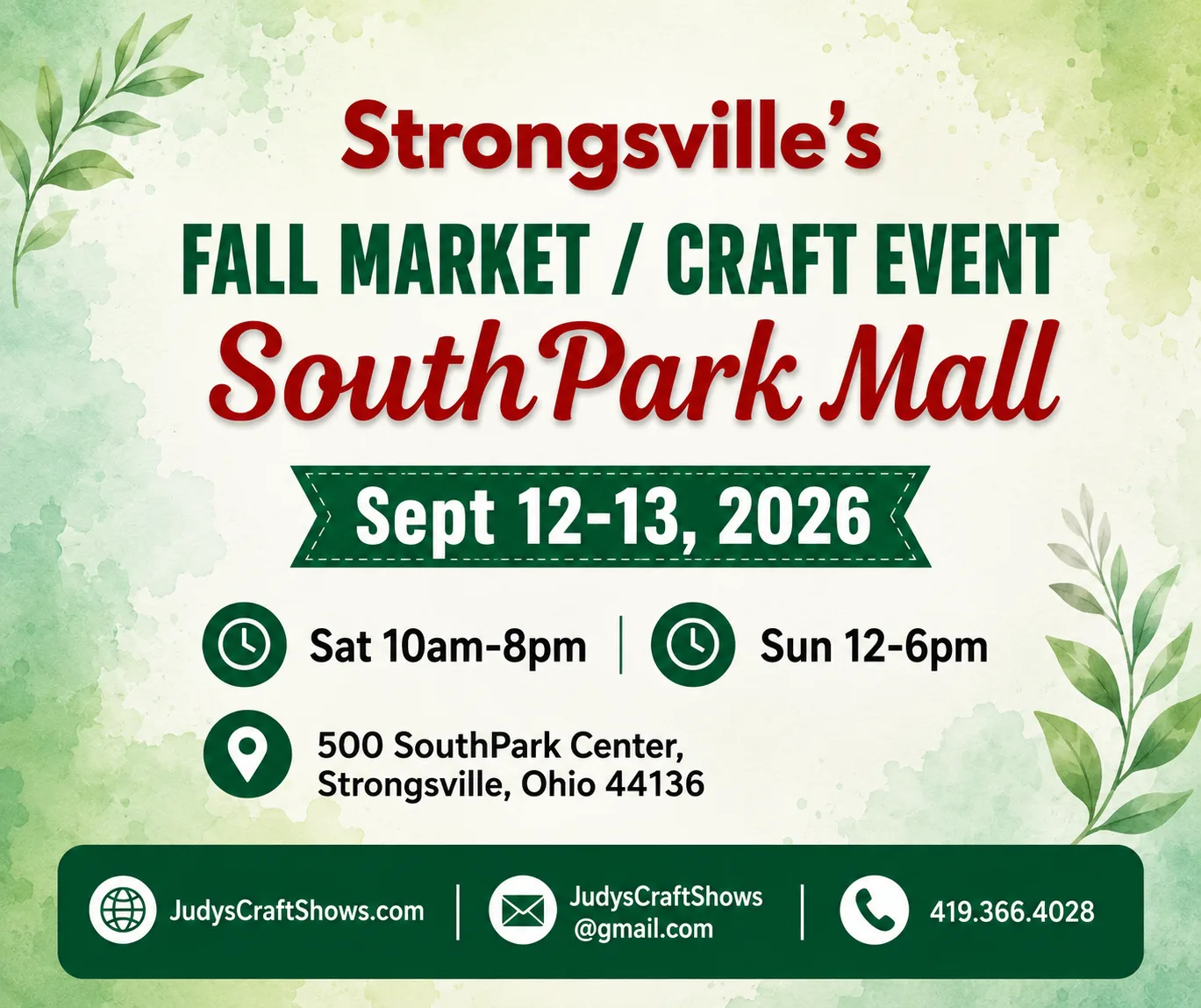 Strongsville Fall Market / Craft Show