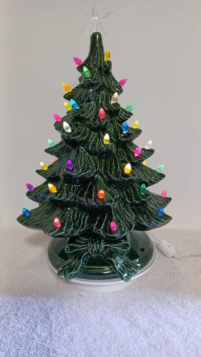 15 inch traditional Christmas Tree.