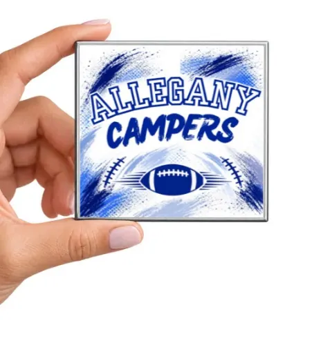 Allegany Campers Football Magnet