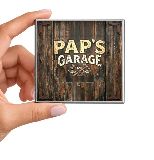 Pap's Garage Magnet