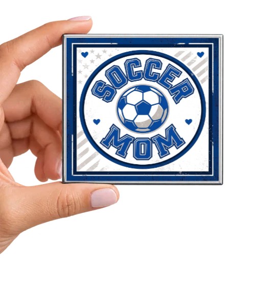 Soccer Mom Blue Magnet