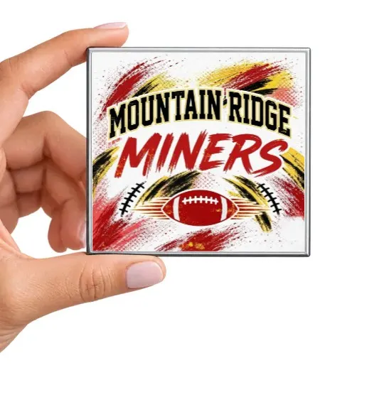 Mountain Ridge Miners Football Magnet