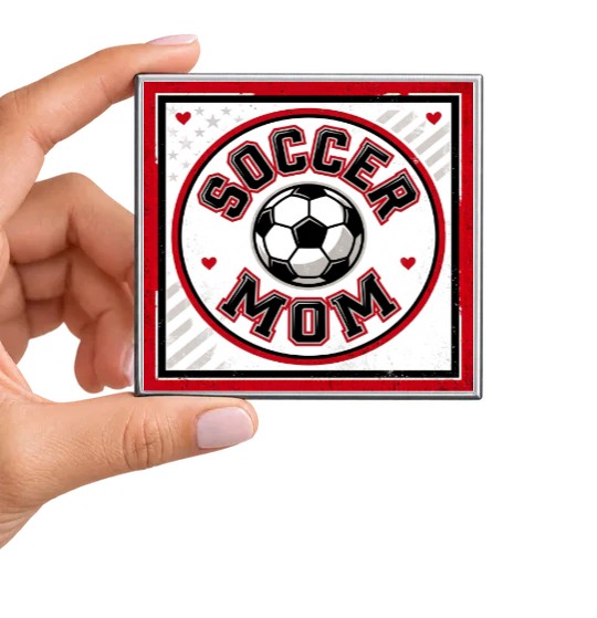 Soccer Mom Red Magnet