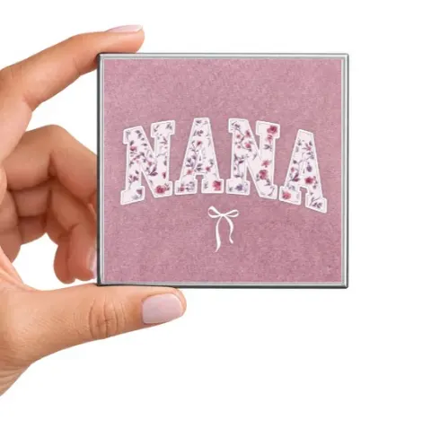 Nana Pink Floral Magnet