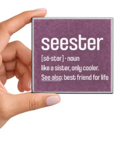Seester Like a Sister, Only Cooler Magnet