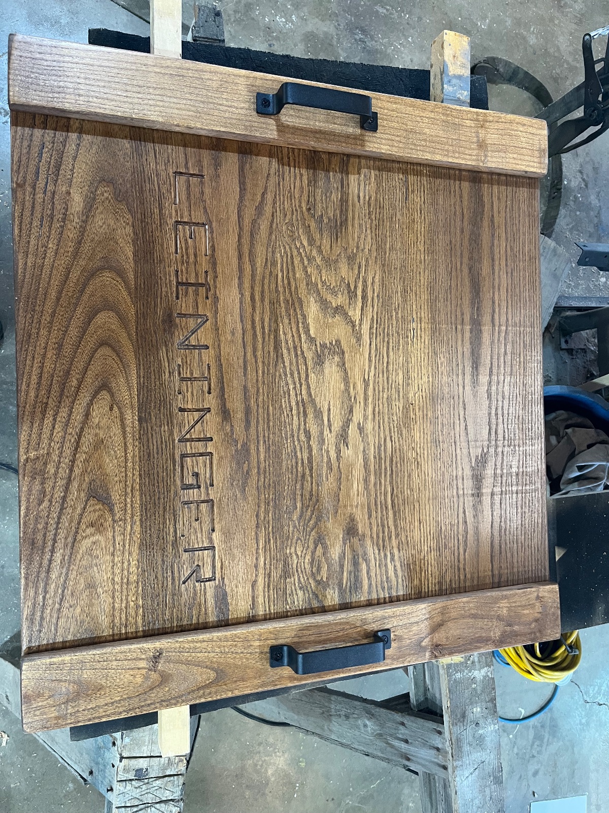 Personalized Walnut Serving Tray