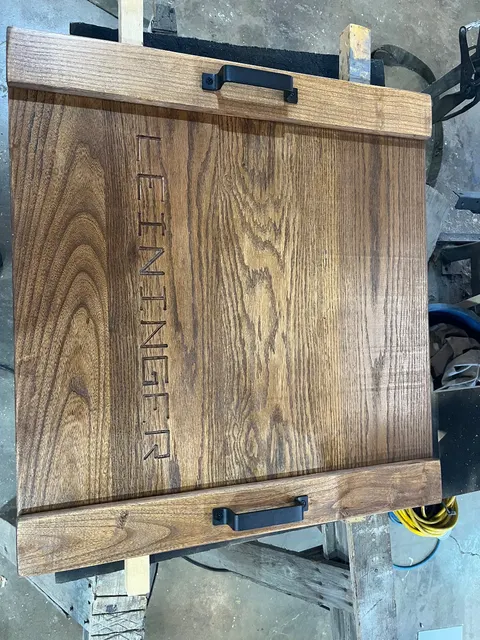 Personalized Walnut Serving Tray