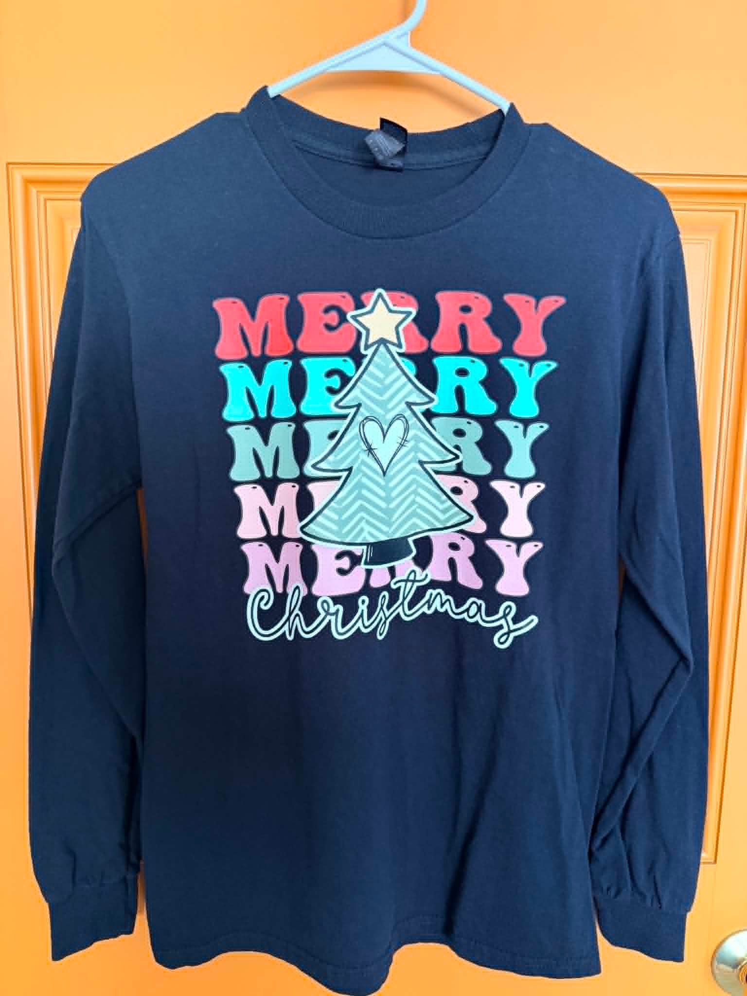 Merry Merry Christmas Retro Sweatshirt