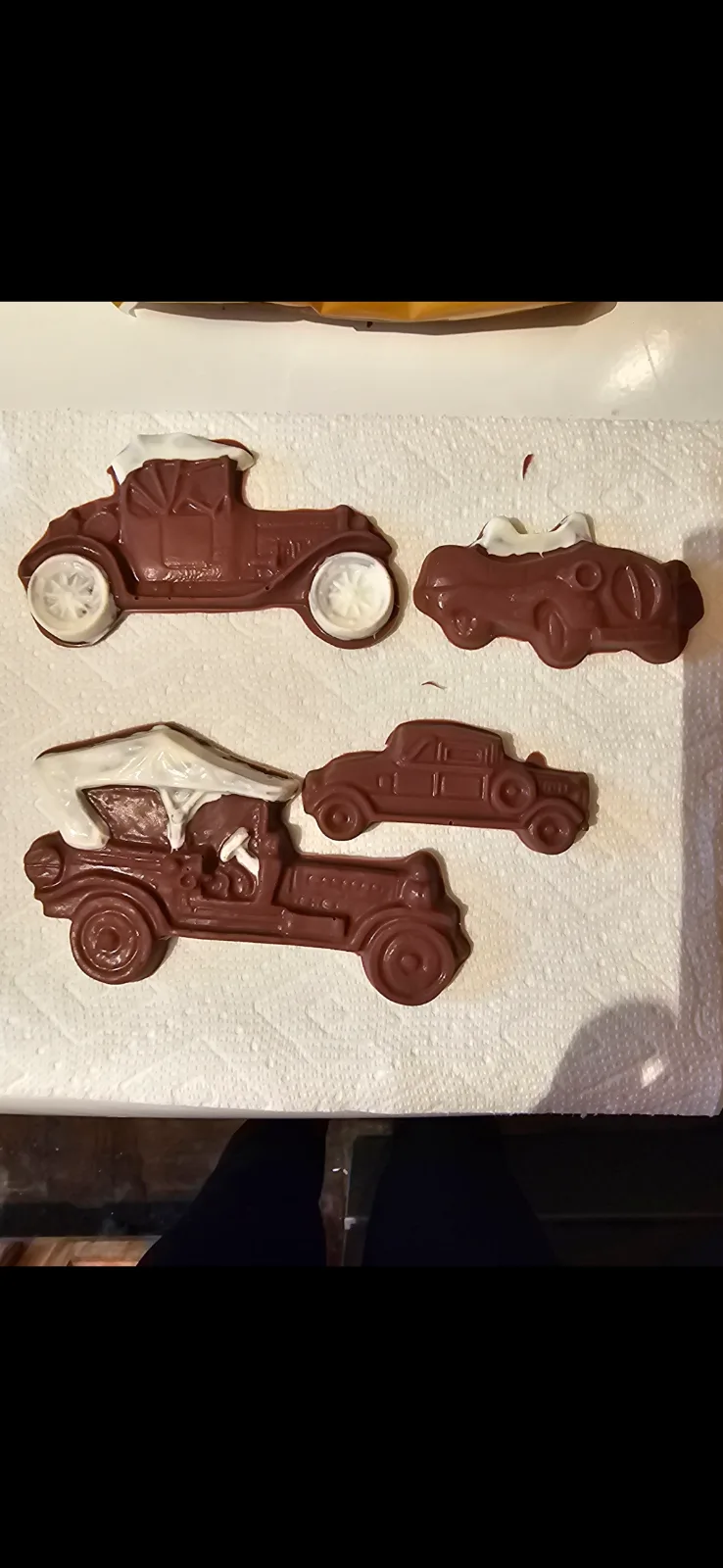 Chocolate cars