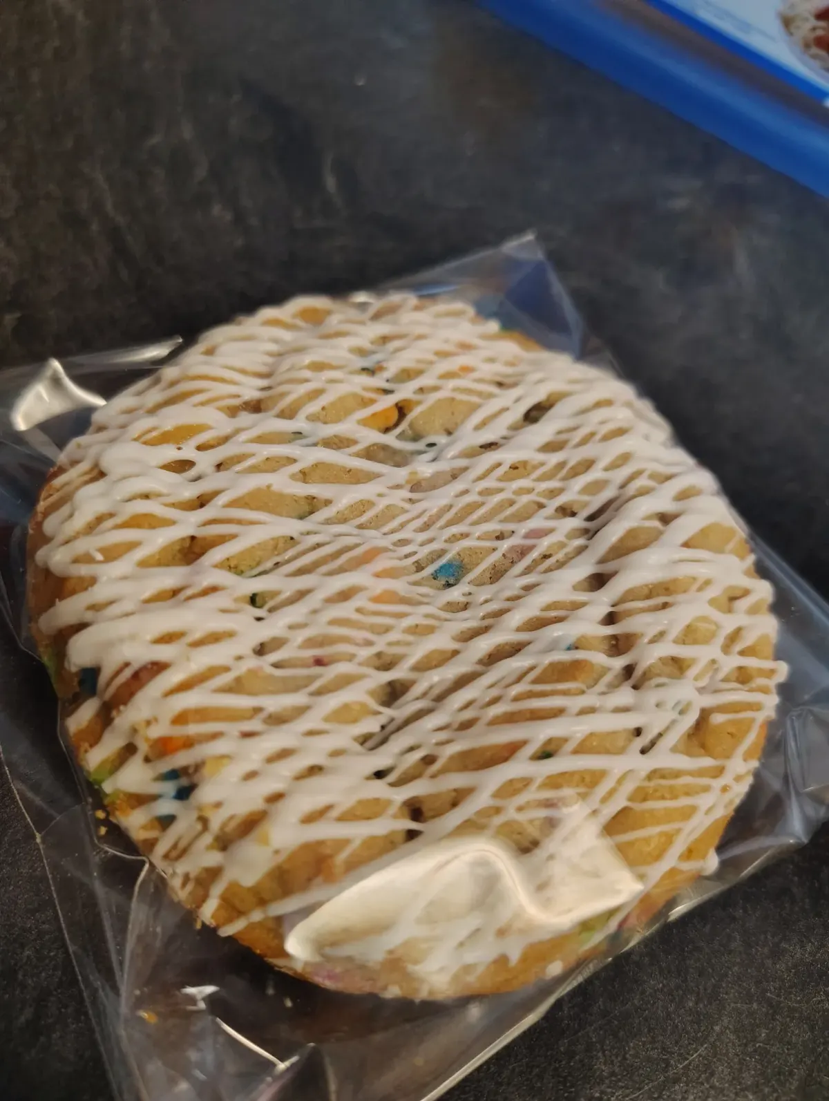 Birthday cake cookie