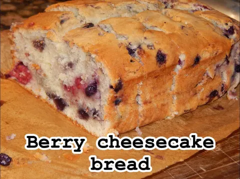 Berry Cheesecake Bread