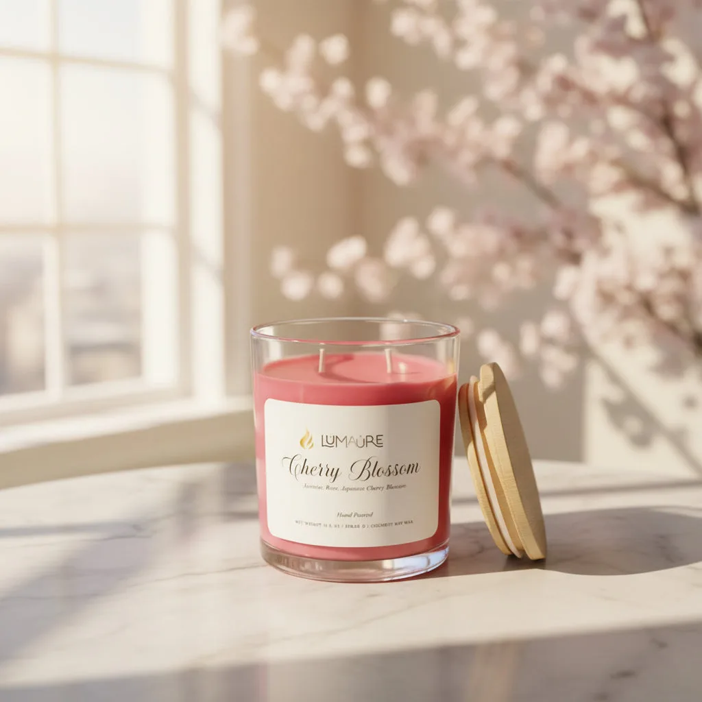 Cherry Blossom Candle
