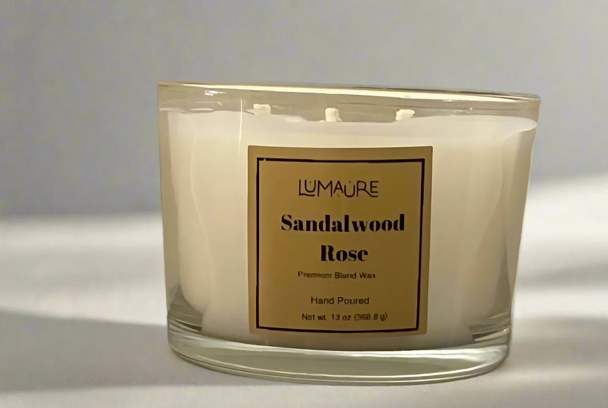 Sandalwood Rose Candle