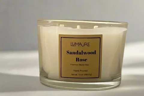 Sandalwood Rose Candle