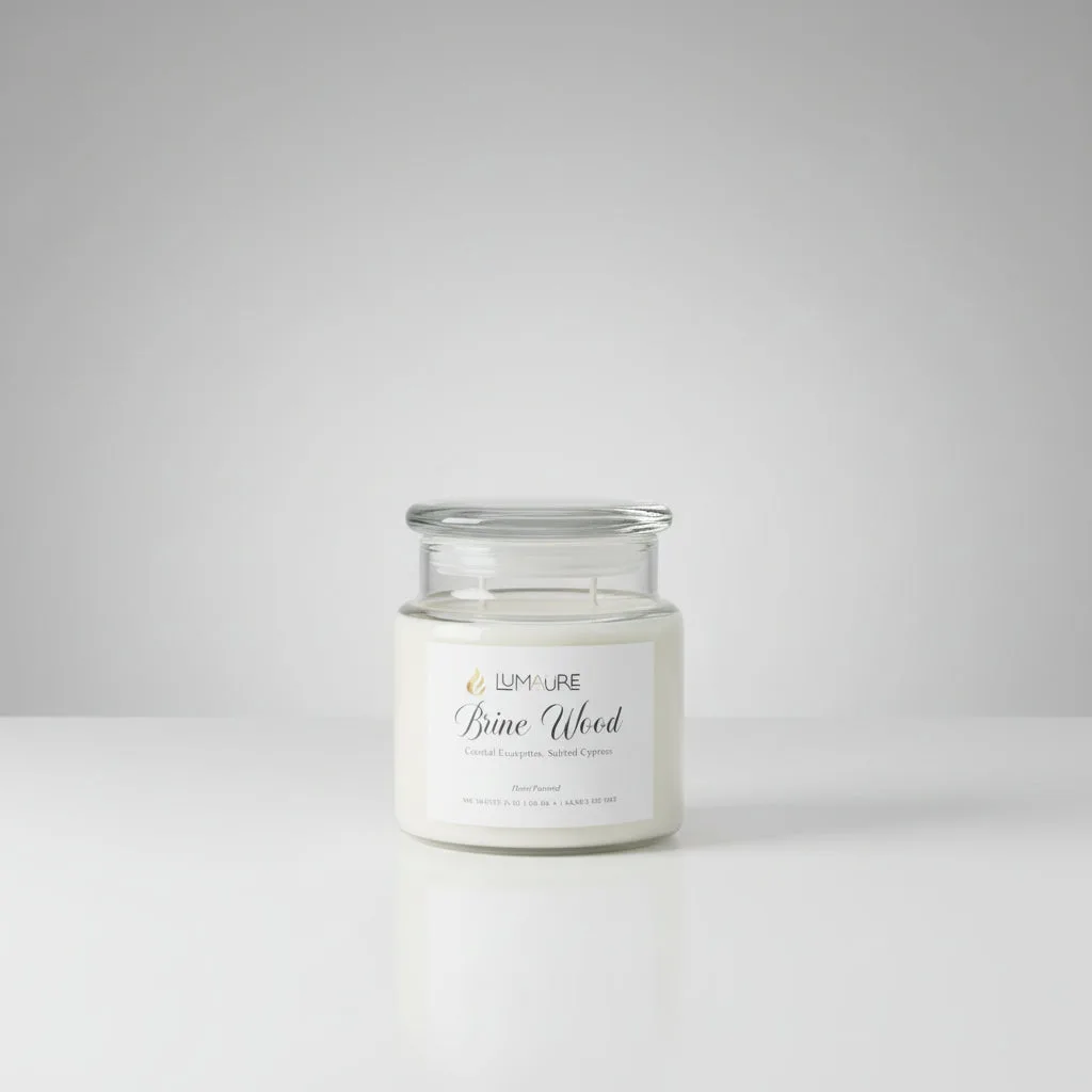 Brine Wood Candle