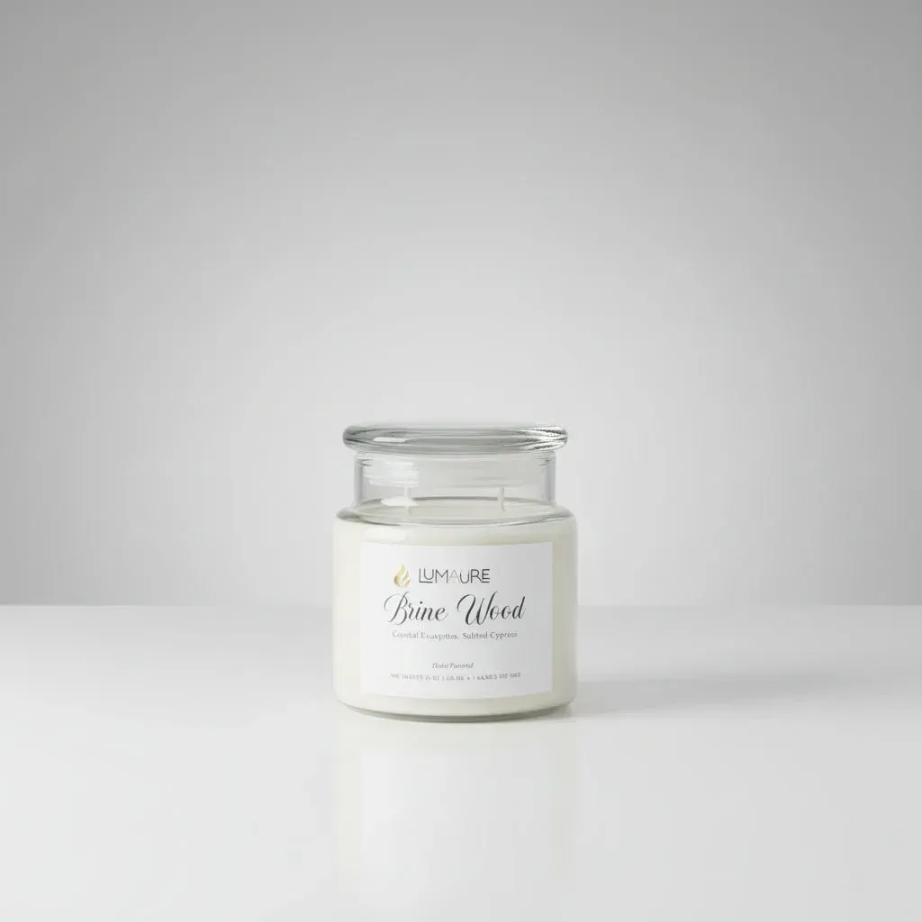 Brine Wood Candle