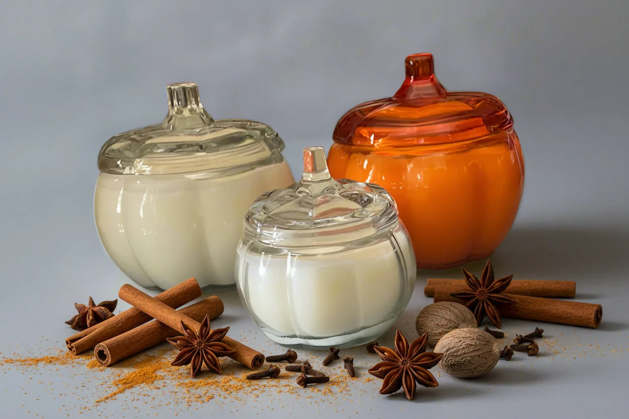Pumpkin Soufflé Candle