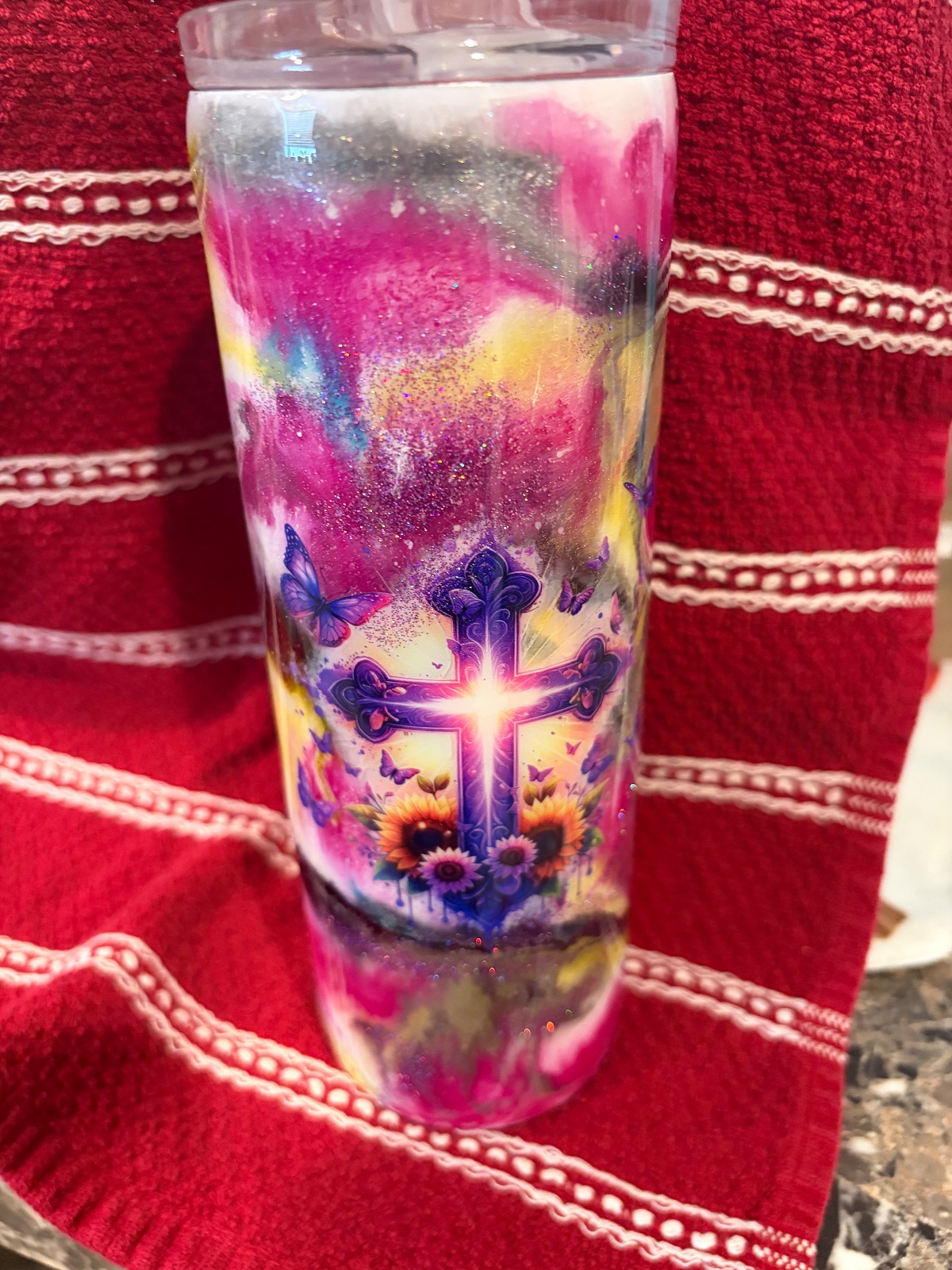 Cross 20oz tumbler