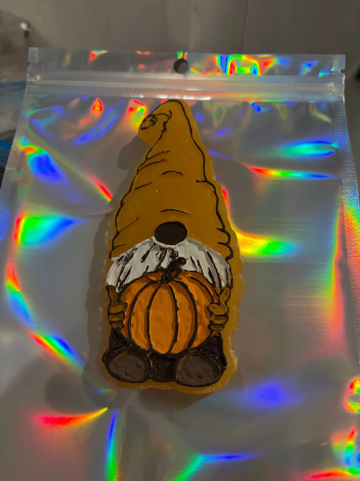 Gnomes pumpkin freshie