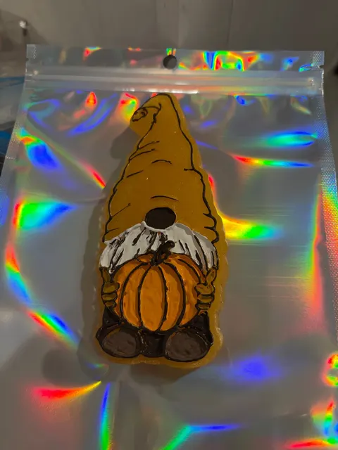 Gnomes pumpkin freshie