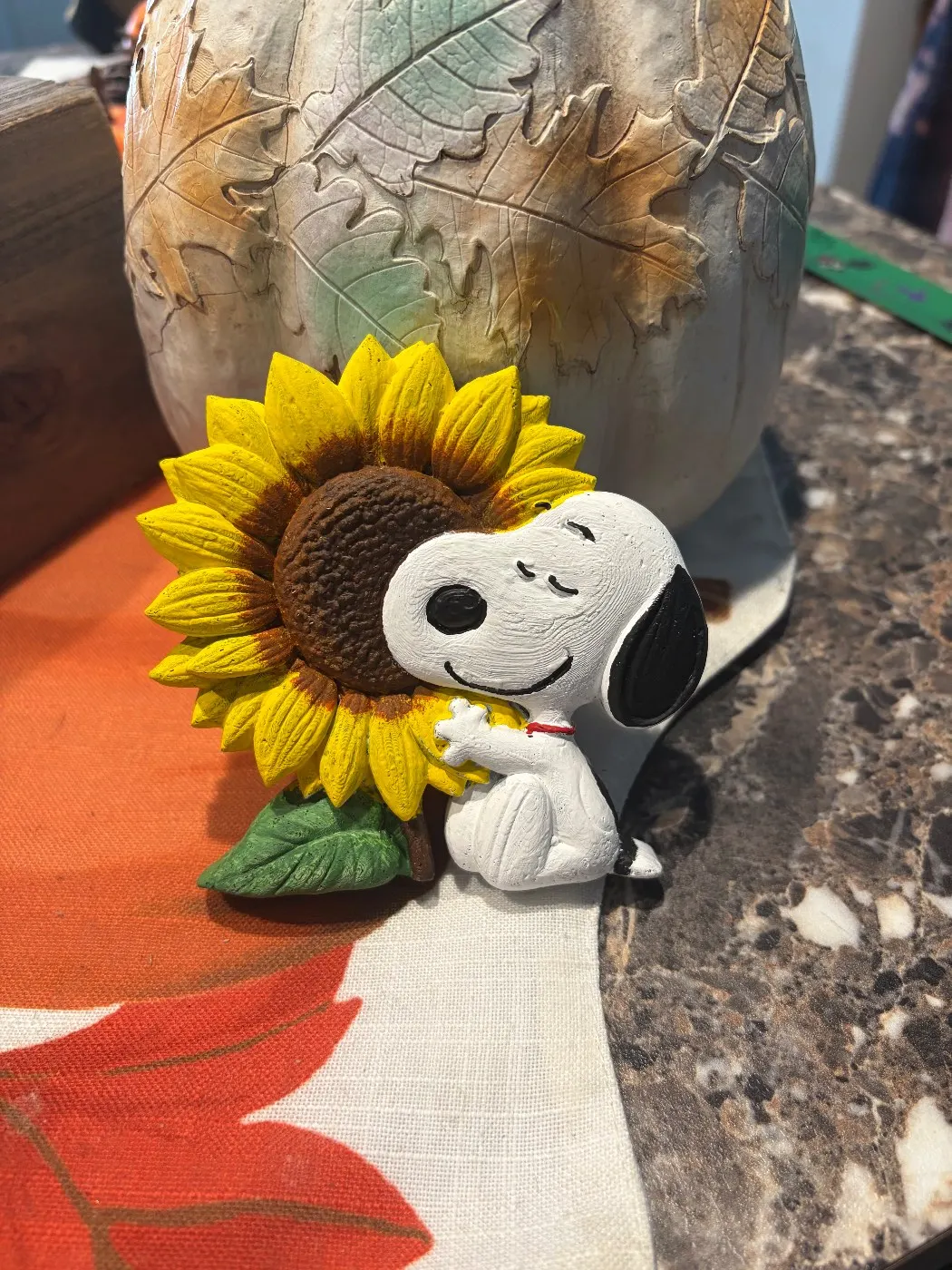 Snoopy sunflower 3D Fteshie