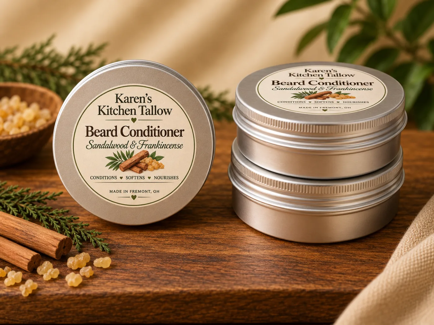 Beard Conditioner, Sandalwood and Frankincense15