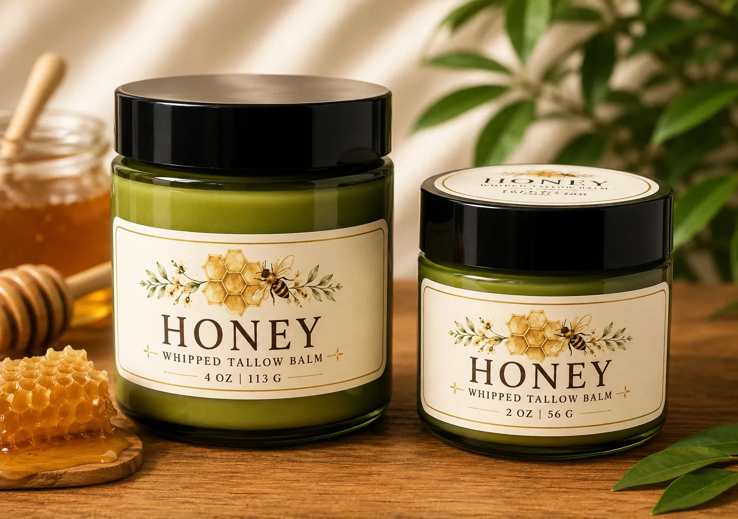 Whipped Honey Tallow Balm