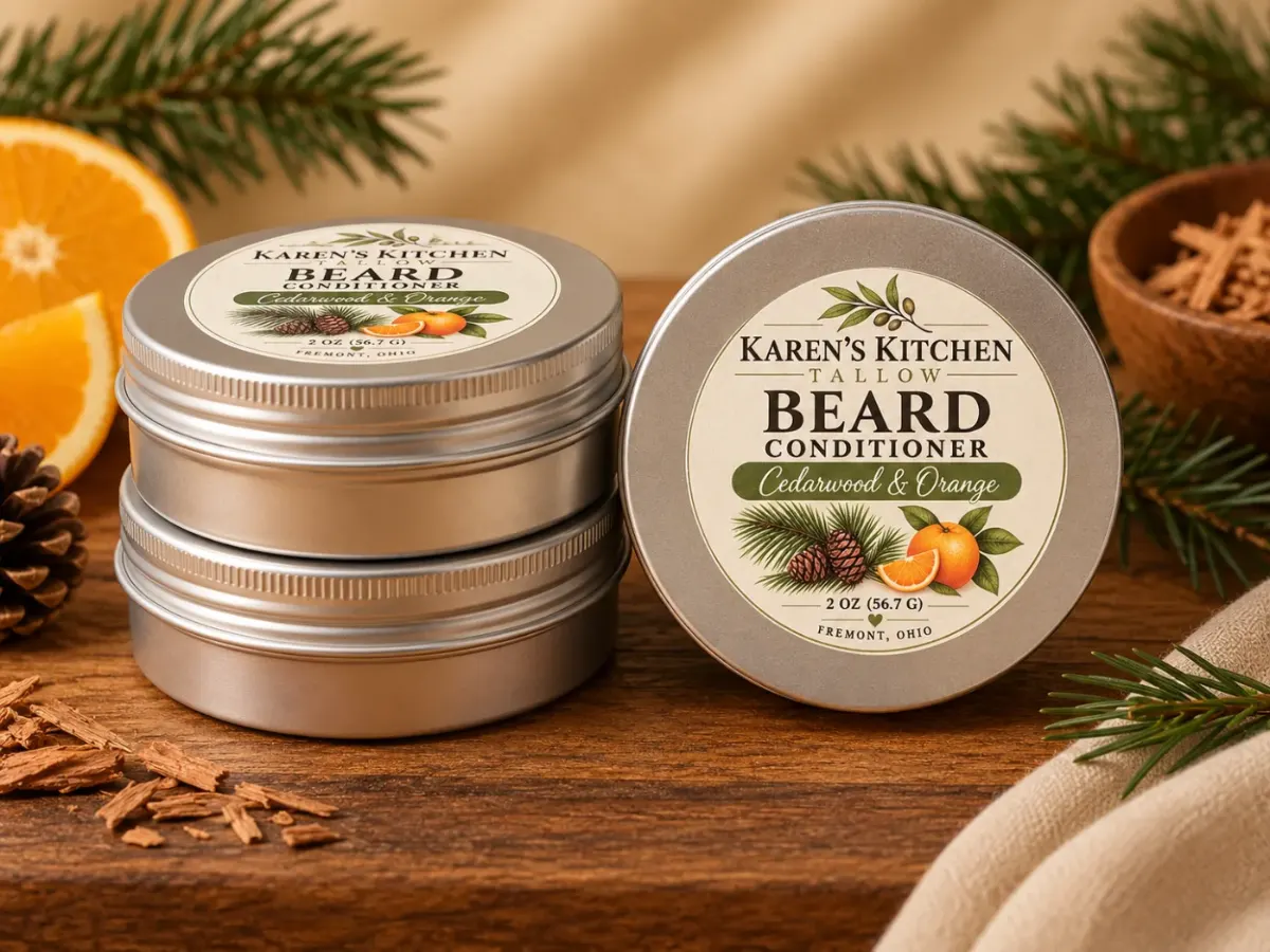 Beard Conditioner, Cedarwood and Orange