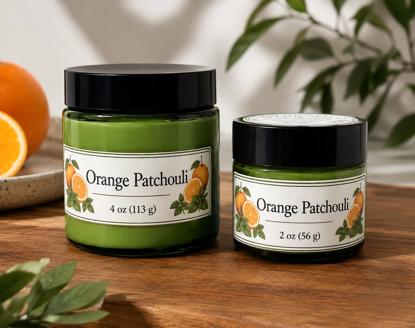 Whipped Tallow Balm, Orange Patchouli