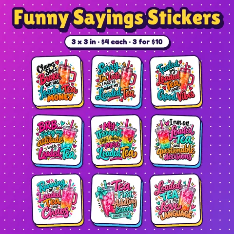 Funny Sayings Sticker