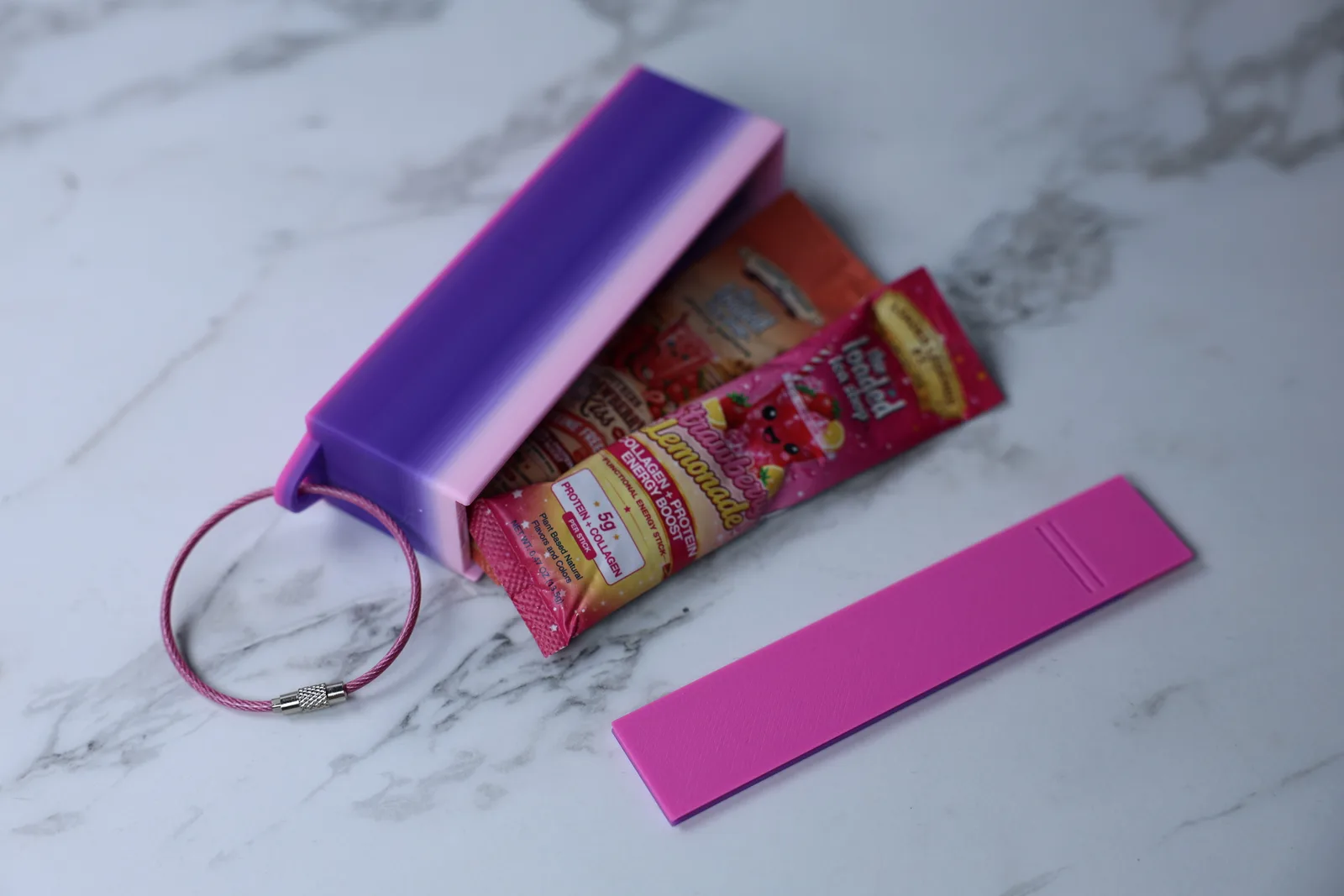 Keychain Packet Holder
