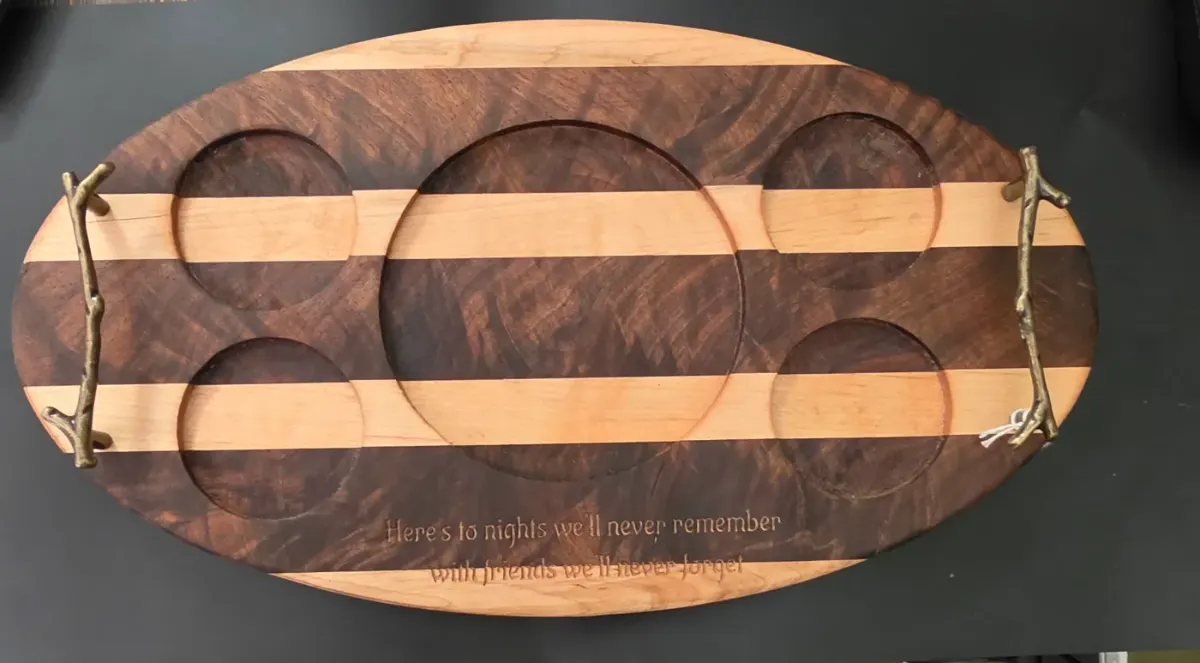 Hand Made Whiskey/Bourbon Boards