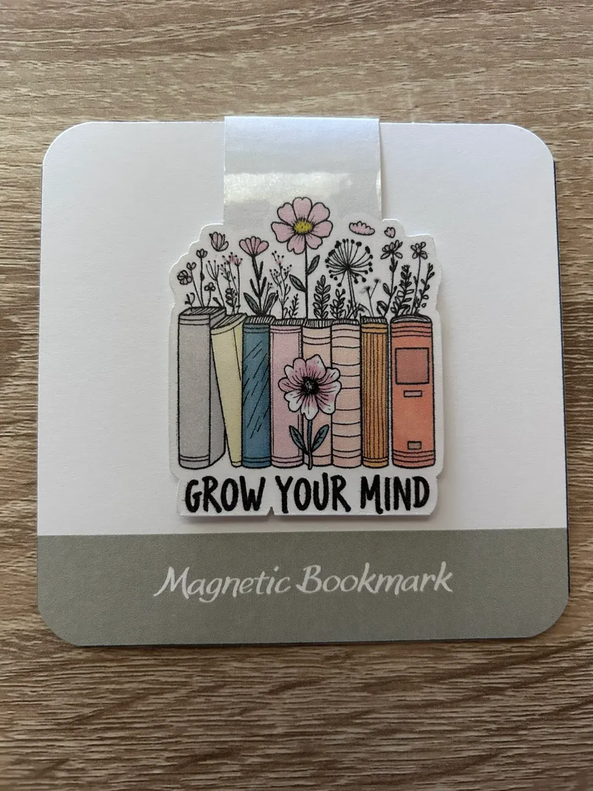 Grow Your Mind - Magnetic Bookmark