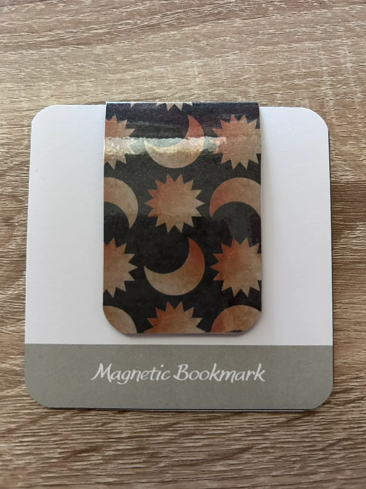 Sun and Moon Magnetic Bookmark