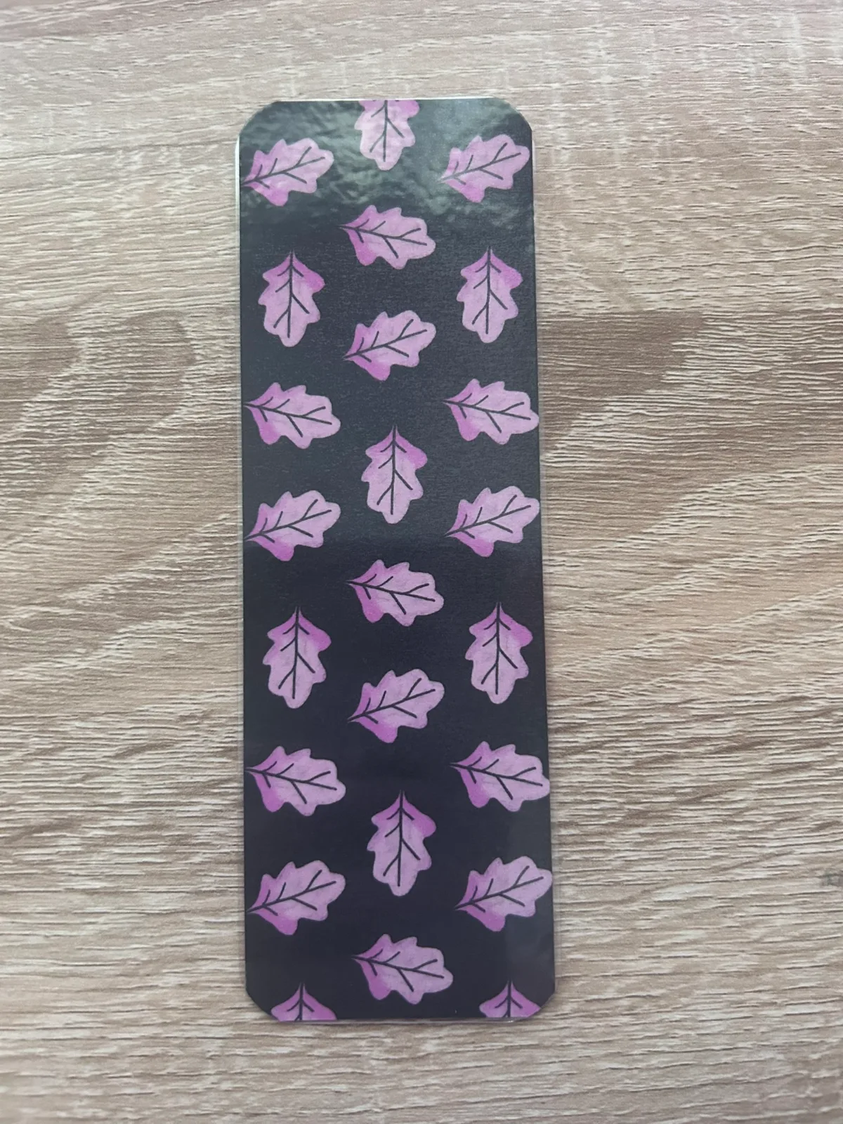 Moody Fall Leaf Bookmark
