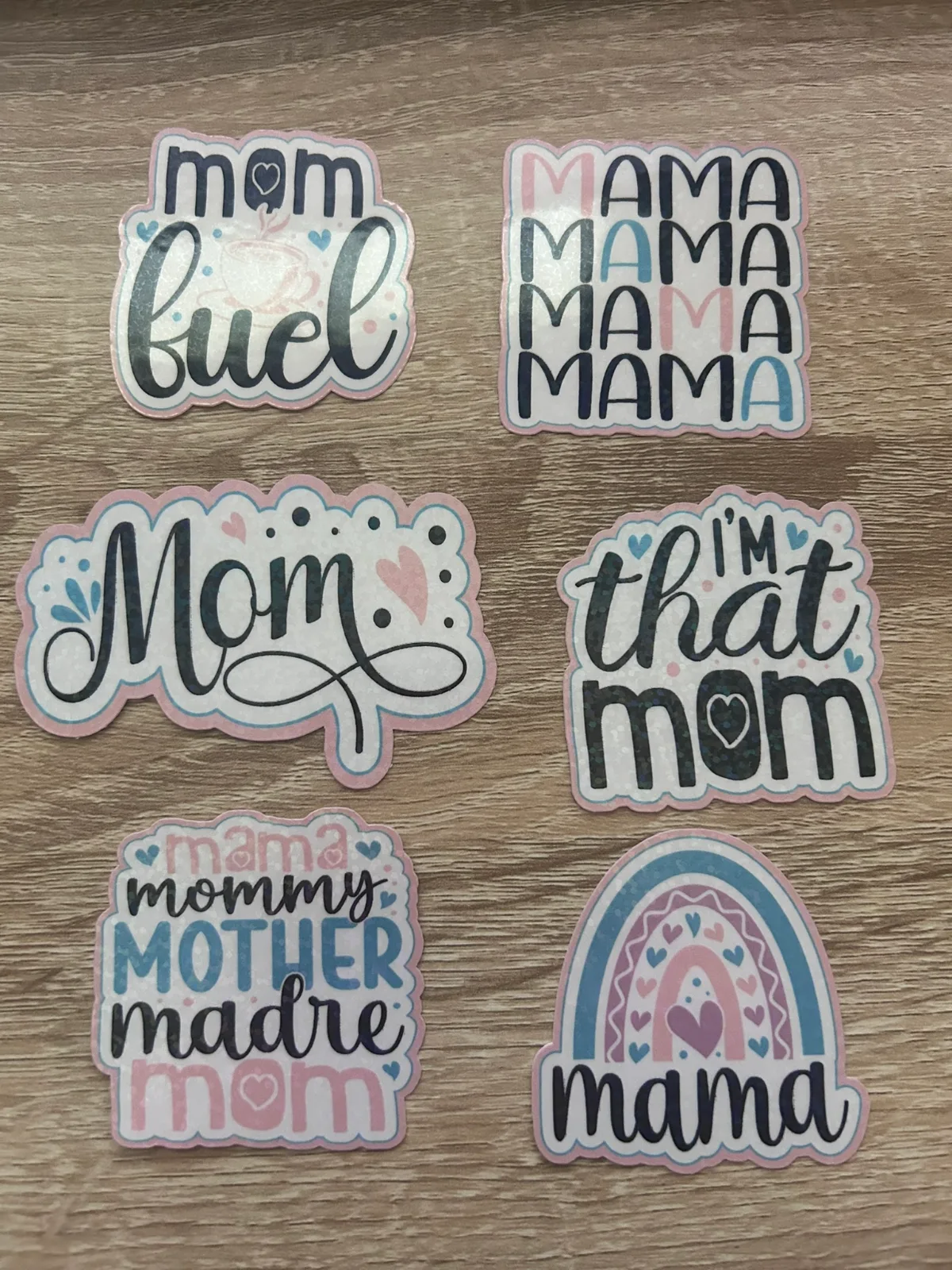 Die Cut Mom Sticker Pack