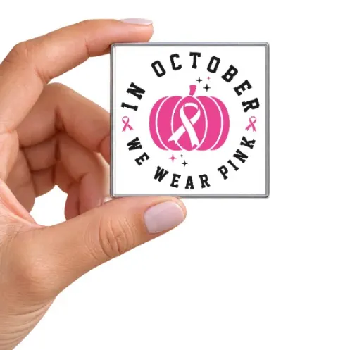 In October we wear pink