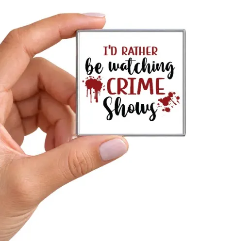 I'd rather be watching Crime Shows