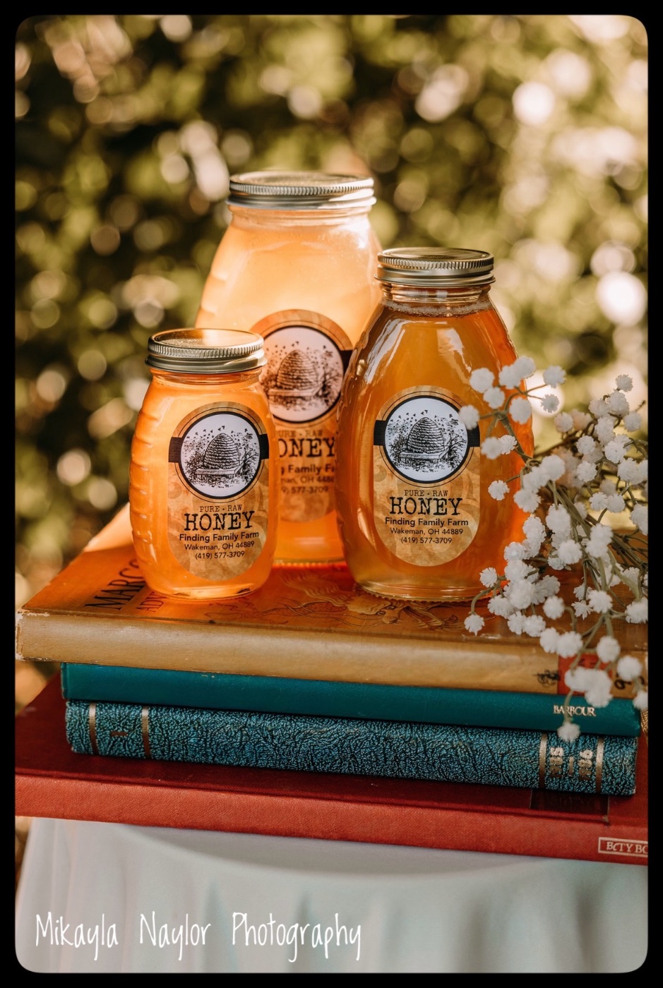 2lb honey in glass