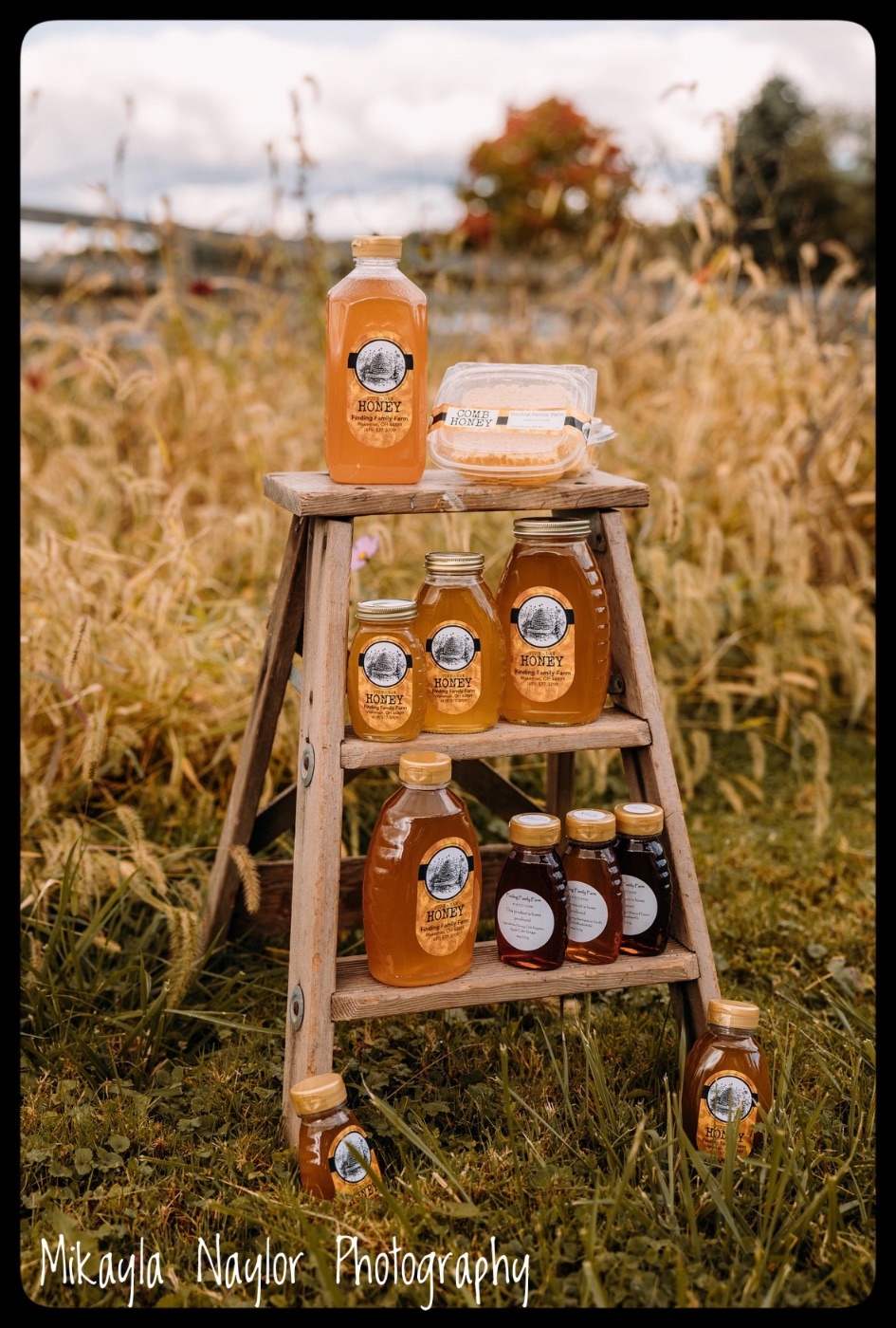 8oz honey in plastic squeeze bottle