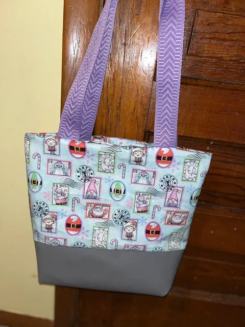 North Pole Insulated Grocery Tote