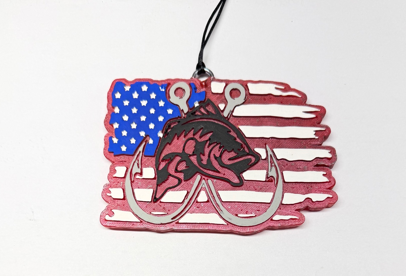 Flag with fish