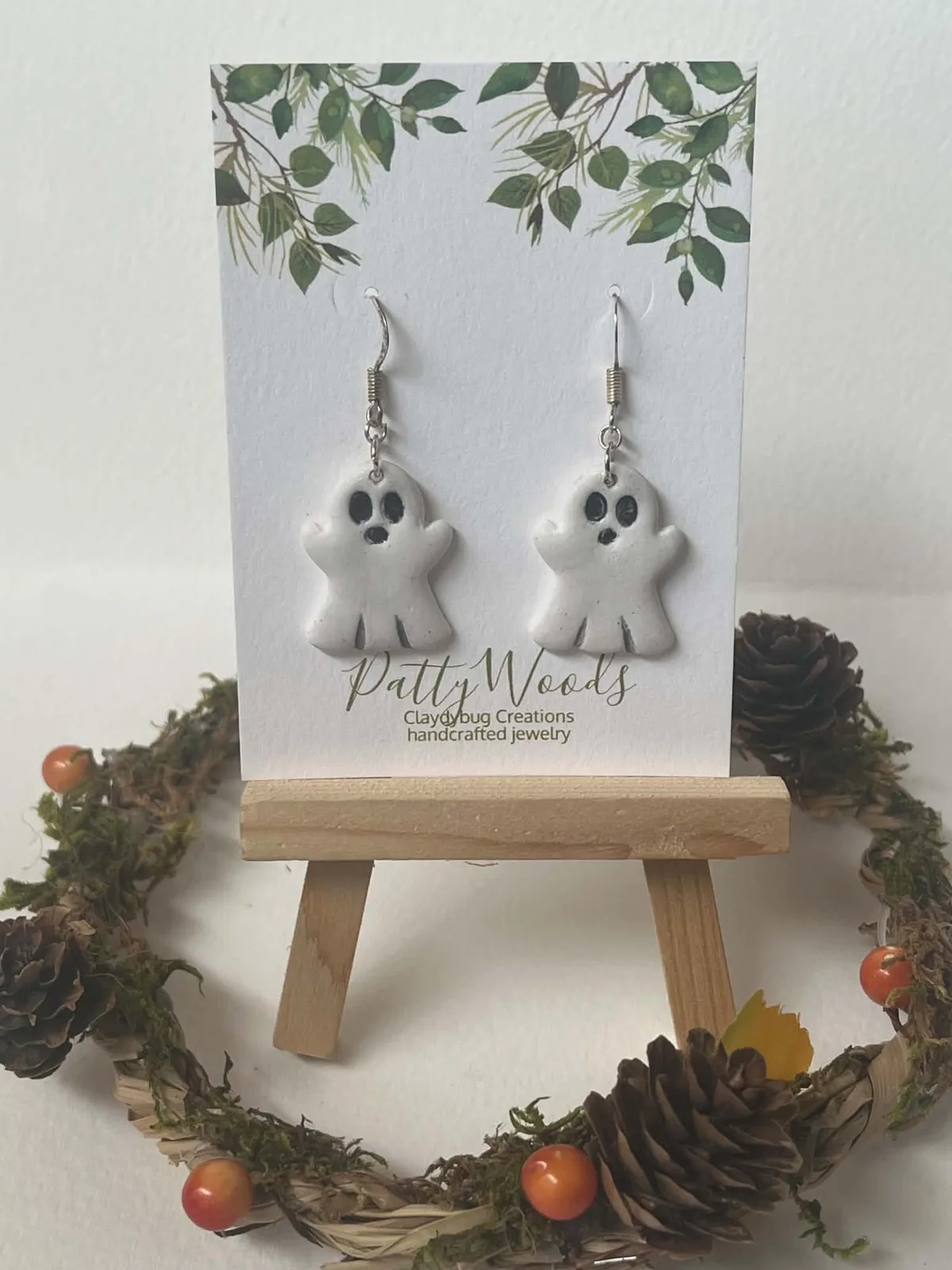 Ghost Dangle Earrings