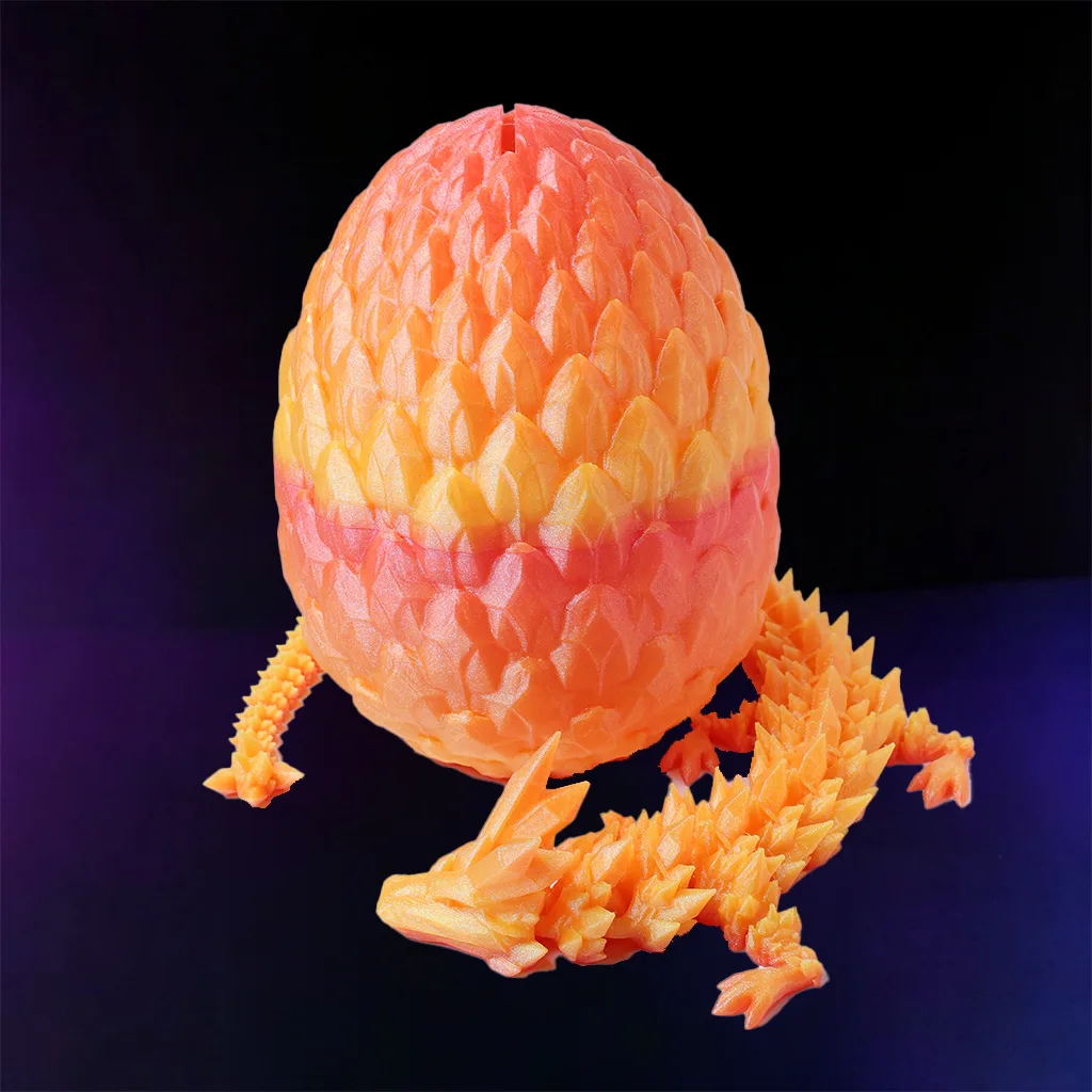 Infernal Crystal Dragon With Egg