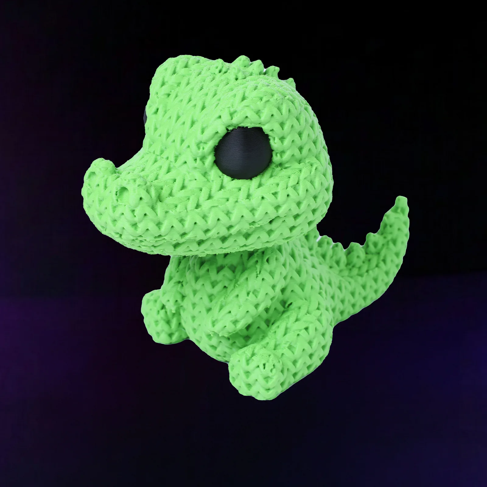 Crochet Style Crocodile