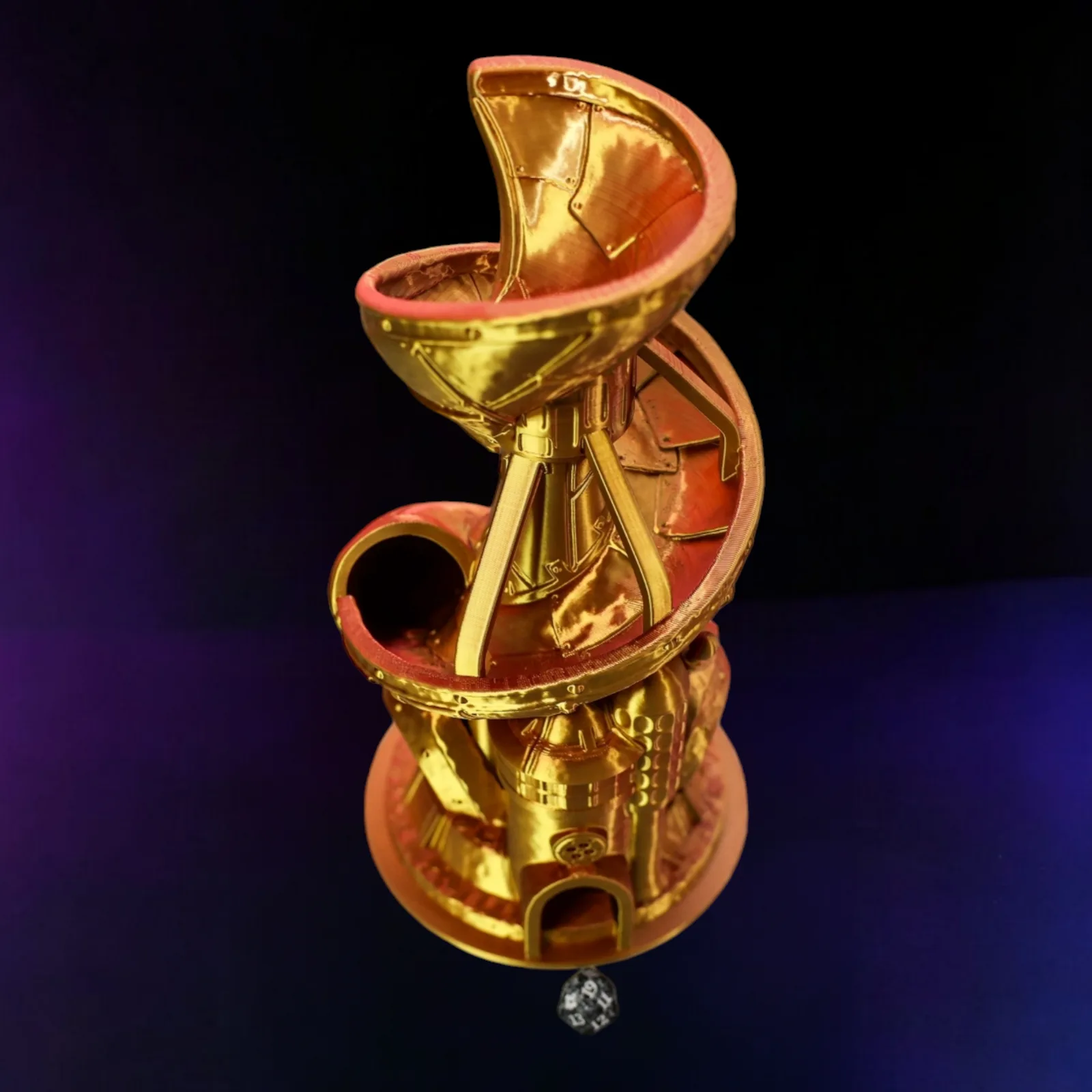 Spiral Forge Dice Tower
