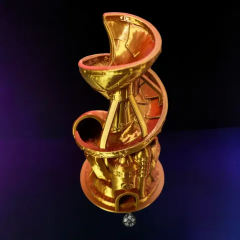 Spiral Forge Dice Tower