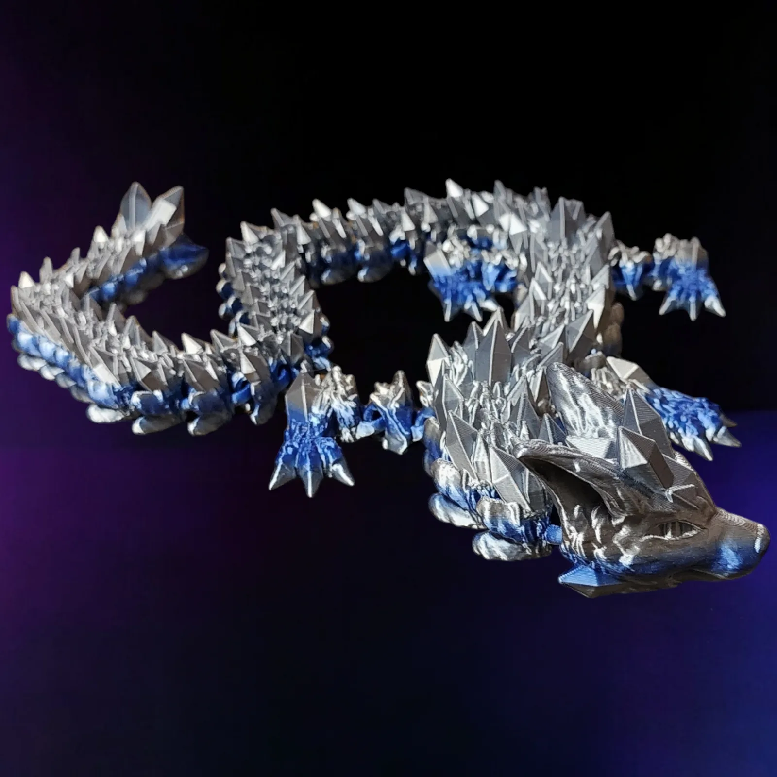 25 Crystal Wolf Dragon