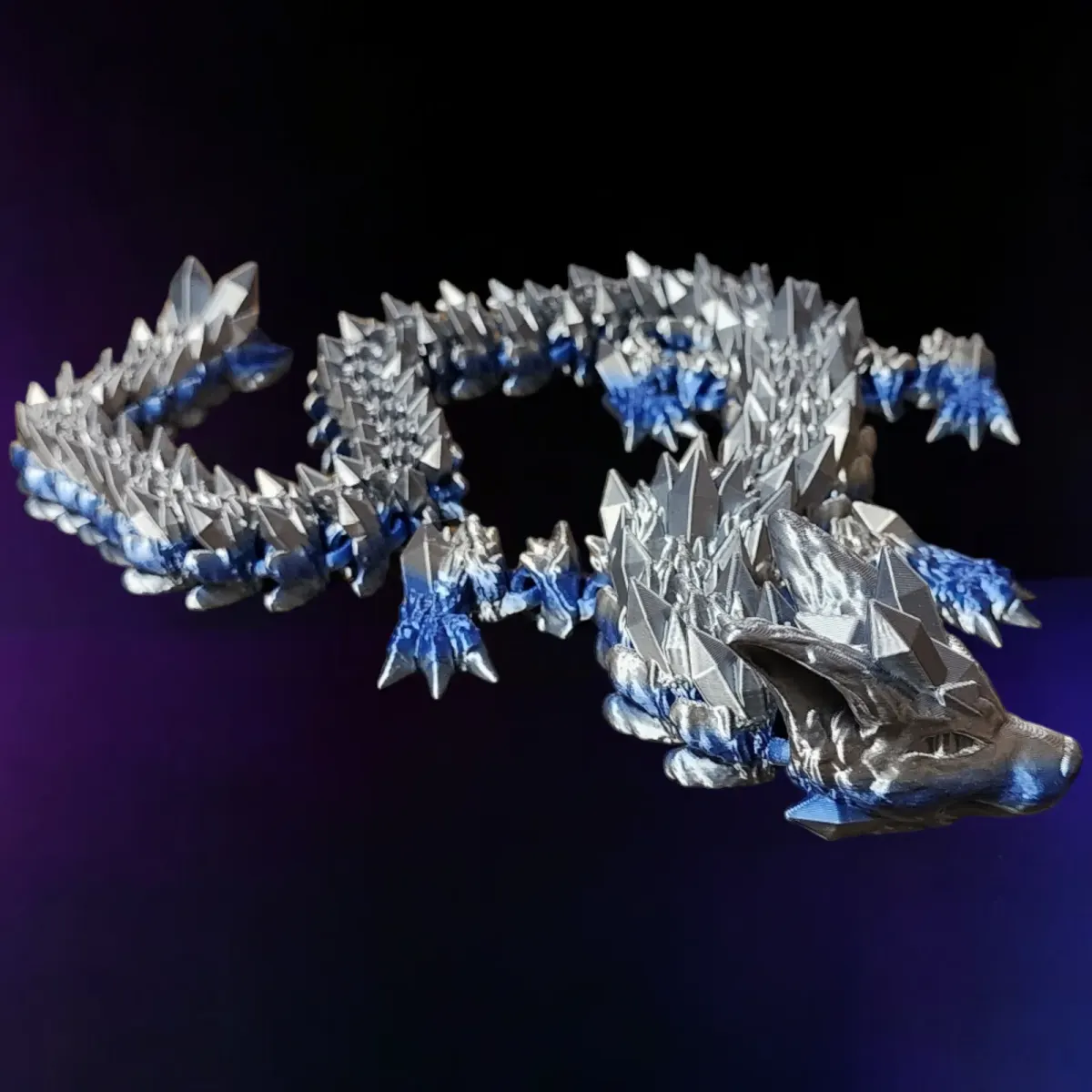 25 Crystal Wolf Dragon