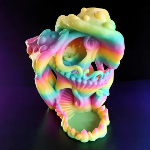 Crystal Mushroom Dice Tower